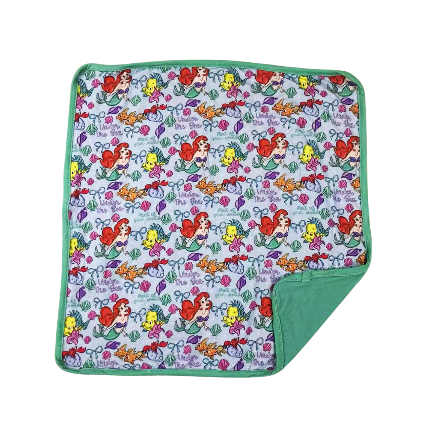 Under The Sea Mini Bamboo Blanket