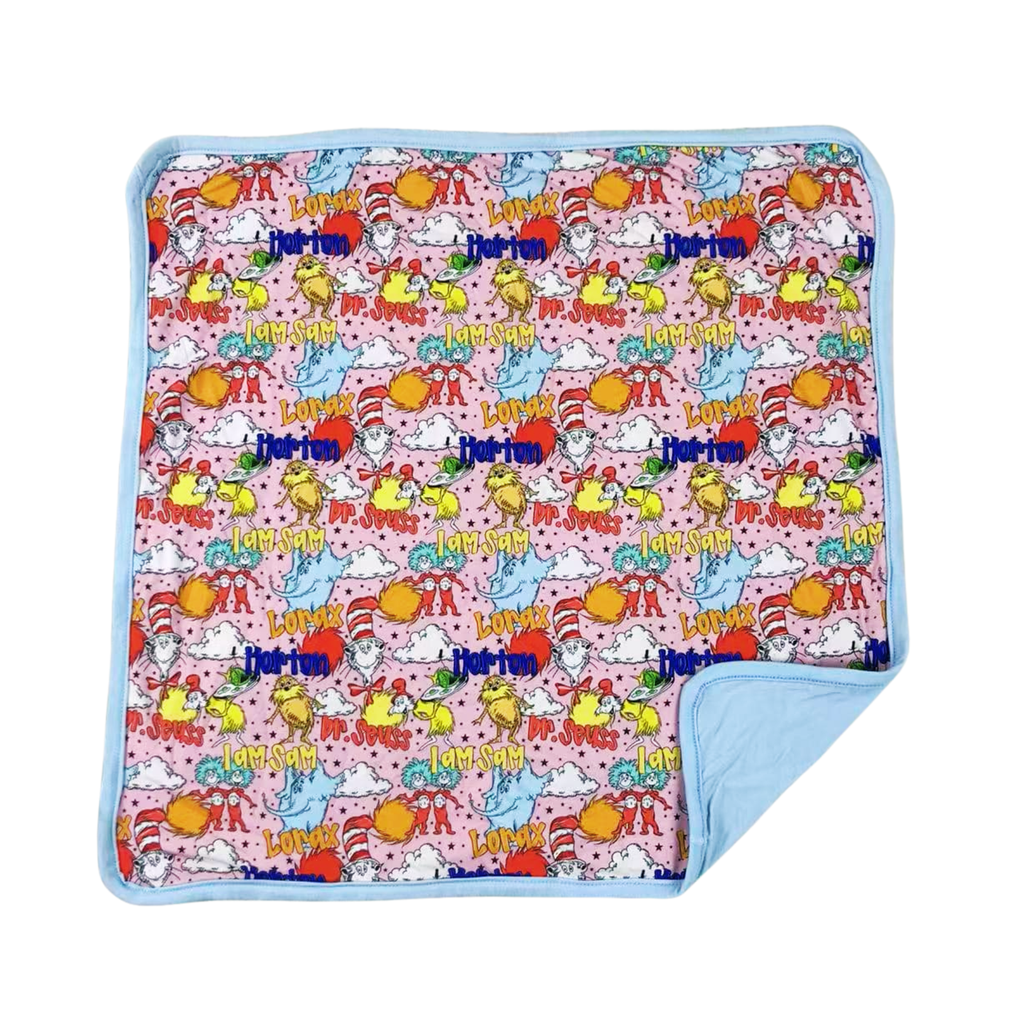 Dr. Seuss Mini Bamboo Blanket