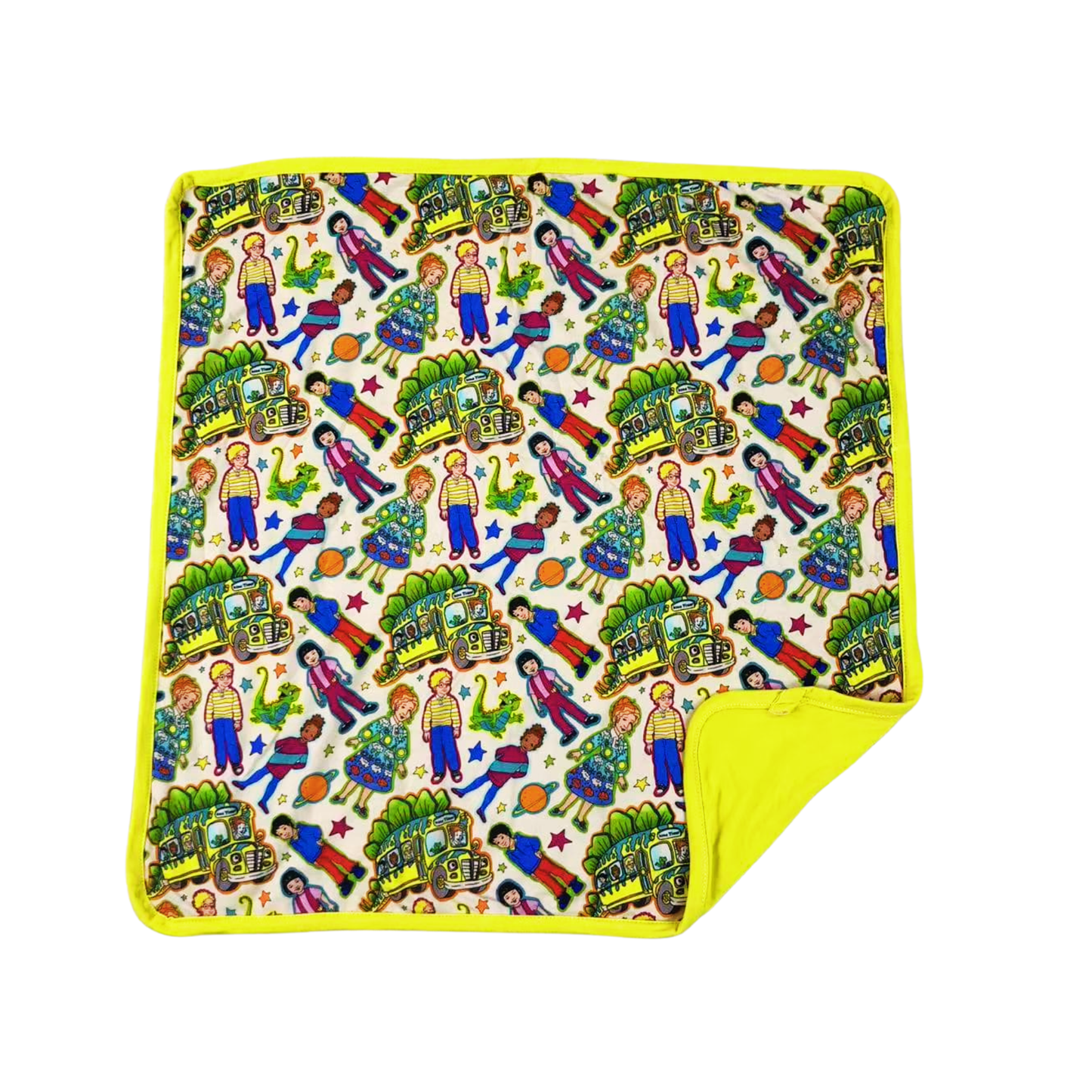Magic School Bus Mini Bamboo Blanket