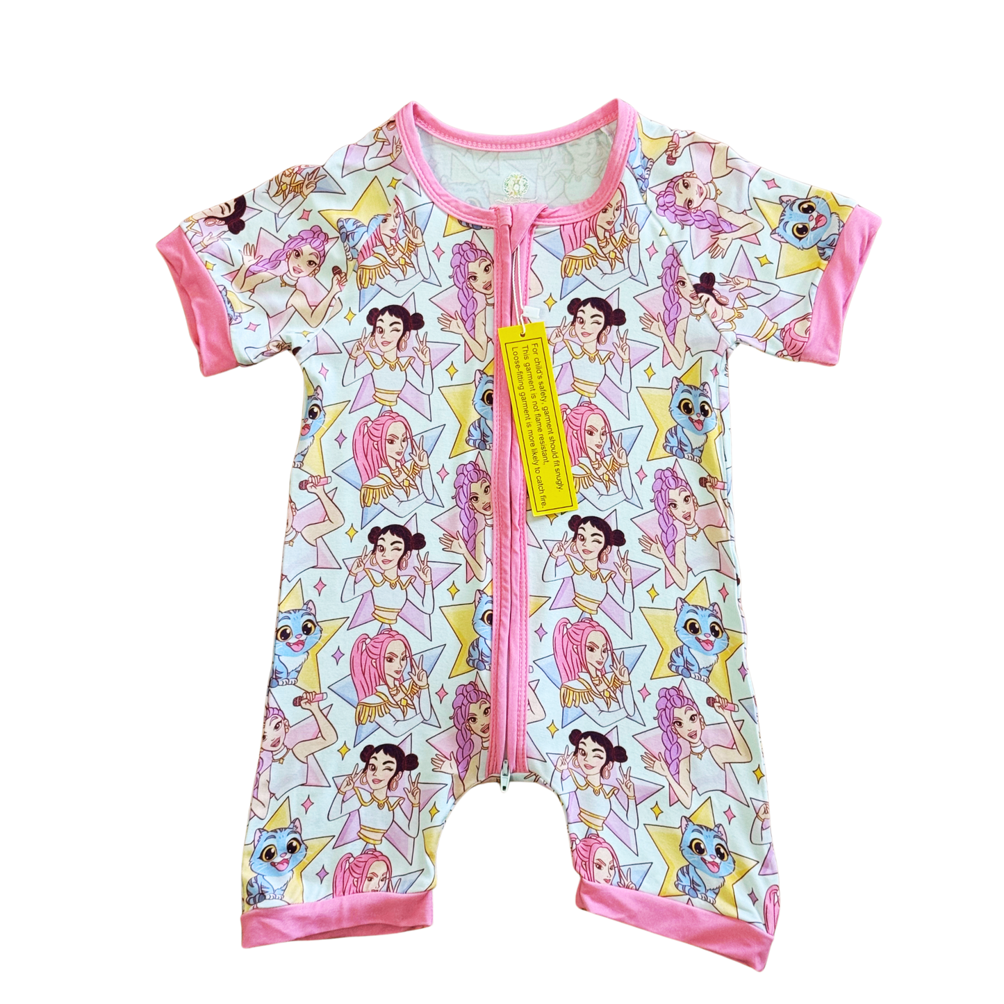 K-Pop Demon Hunters Bamboo Romper