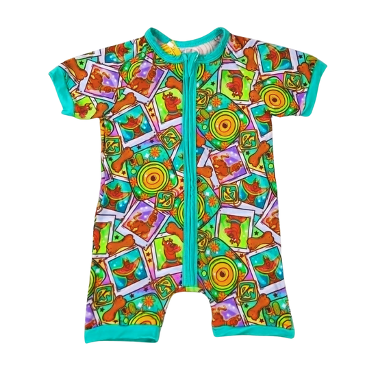 Capture This Scooby Bamboo Short Romper