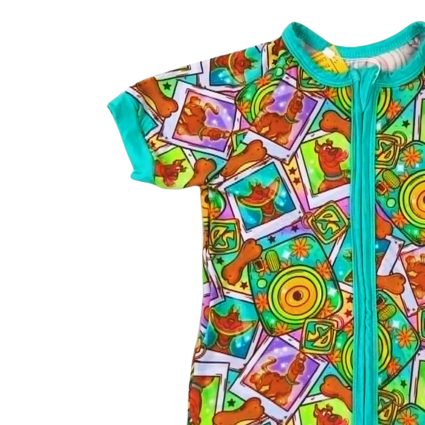 Capture This Scooby Bamboo Short Romper
