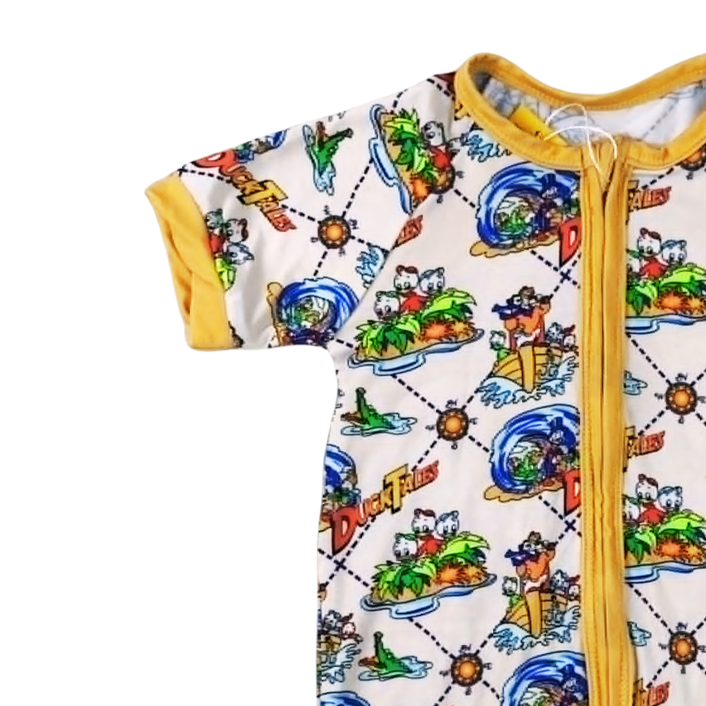 Duck Tales Bamboo Short Romper