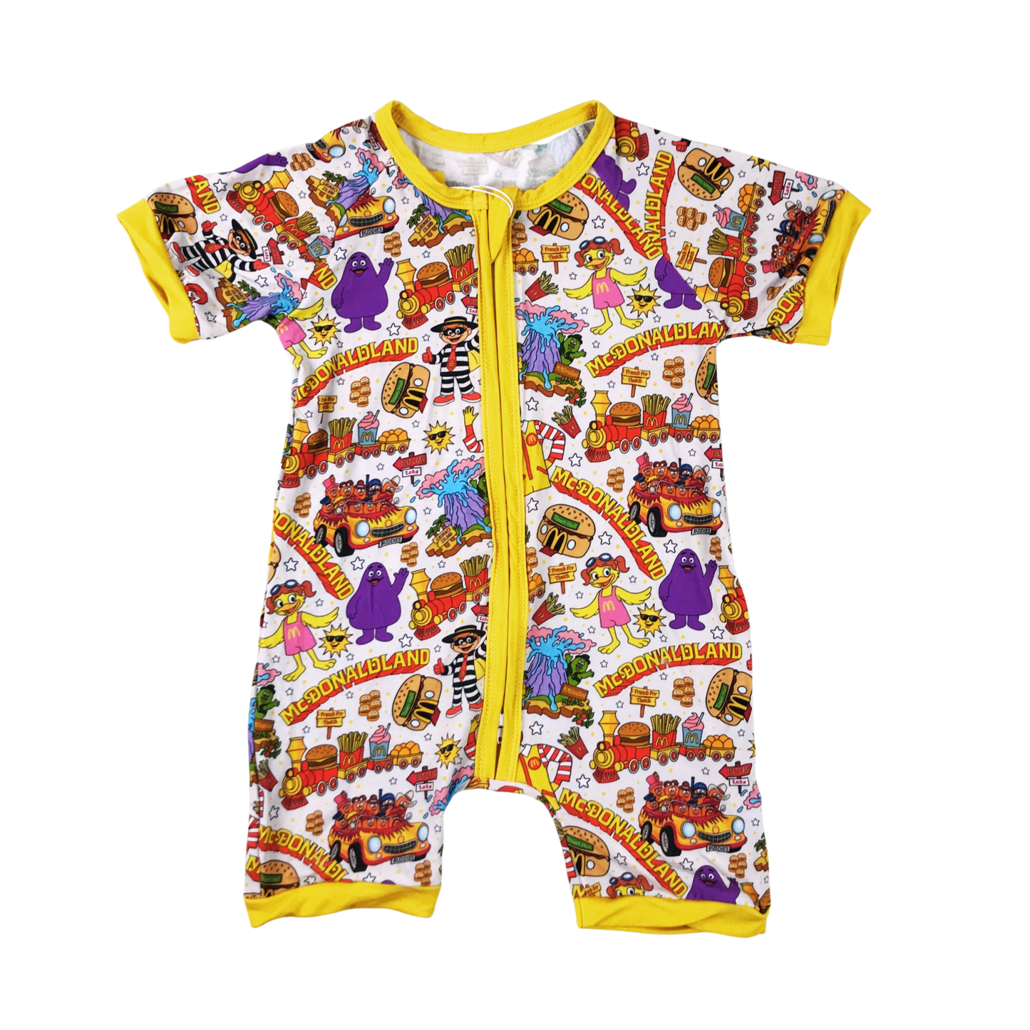 McDonald Land Bamboo Short Romper