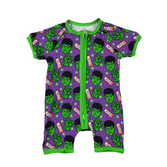 The Hulk Bamboo Short Romper