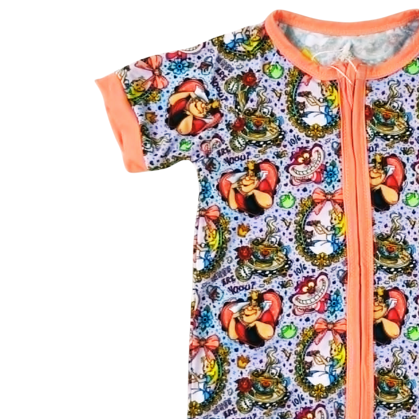 Colorful Wonderland Bamboo Short Romper