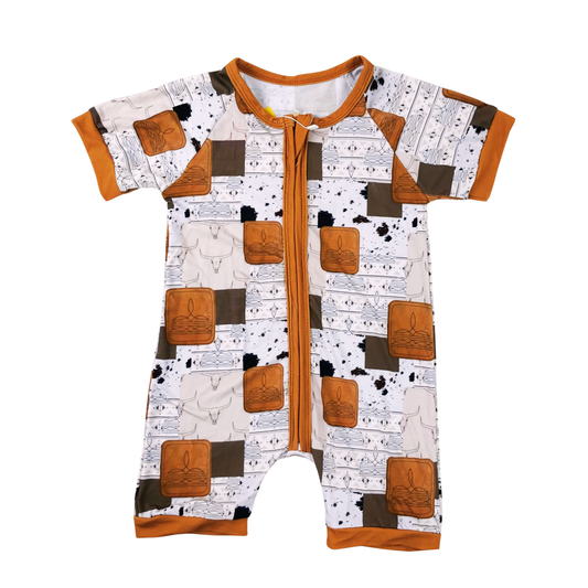 Cowboy Culture Bamboo Short Romper