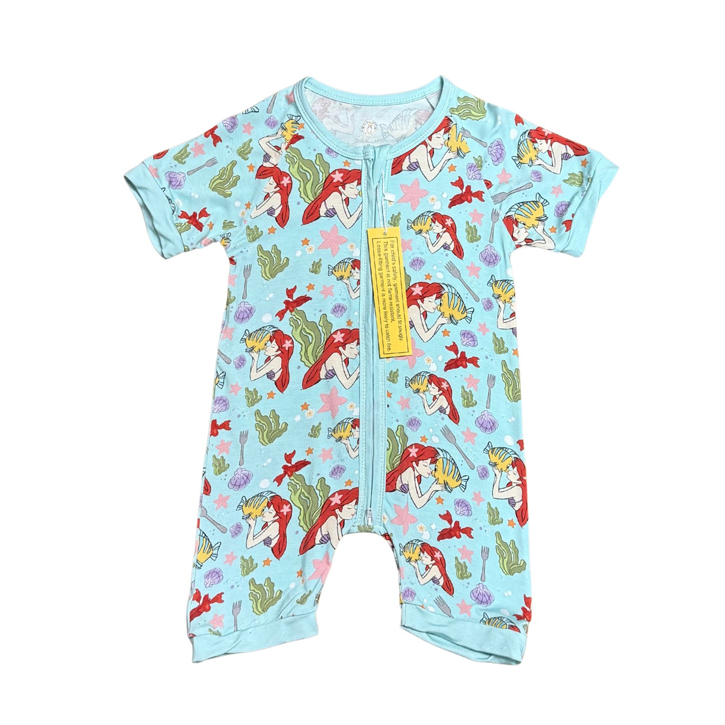 Under The Sea Bamboo Short Romper