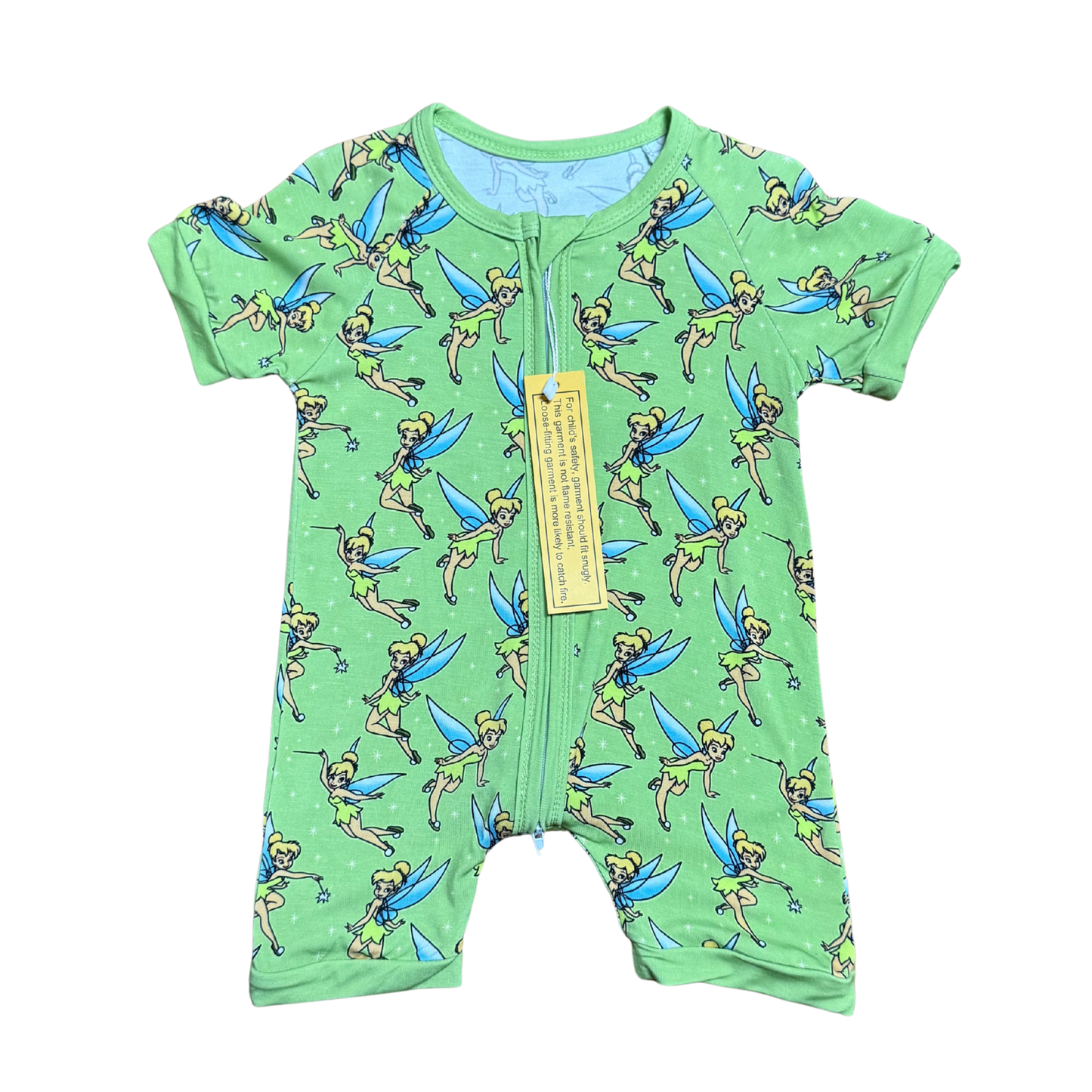 Tinkerbell Bamboo Short Romper