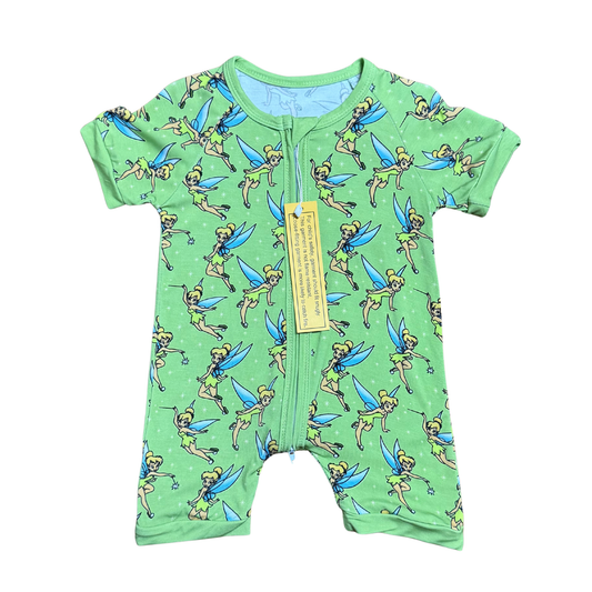 Tinkerbell Bamboo Short Romper