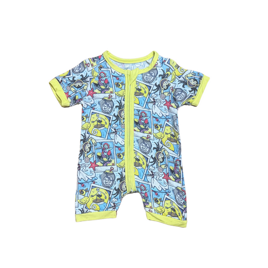 Summer Nightmare Bamboo Short Romper