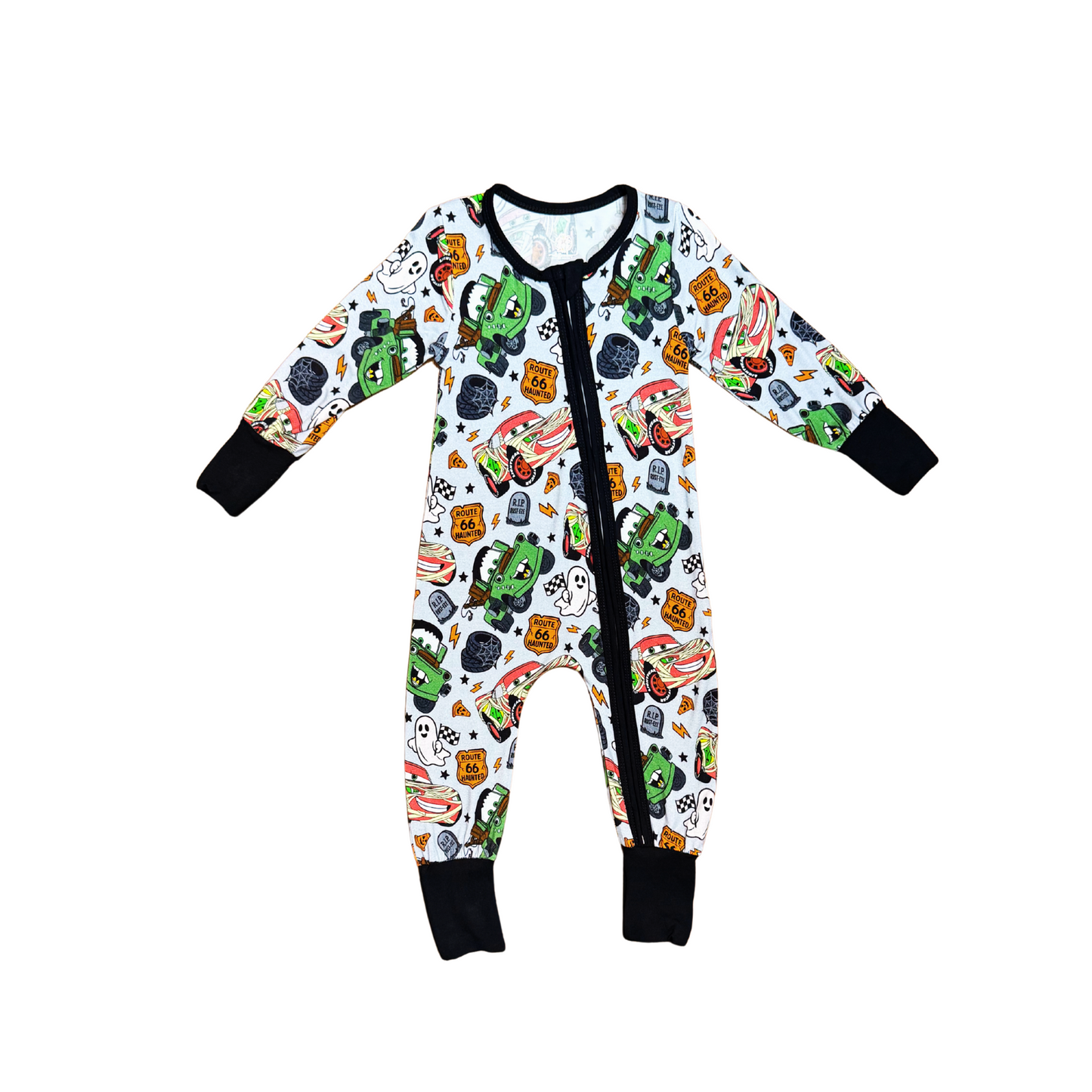 Route 66 Haunted Bamboo Romper