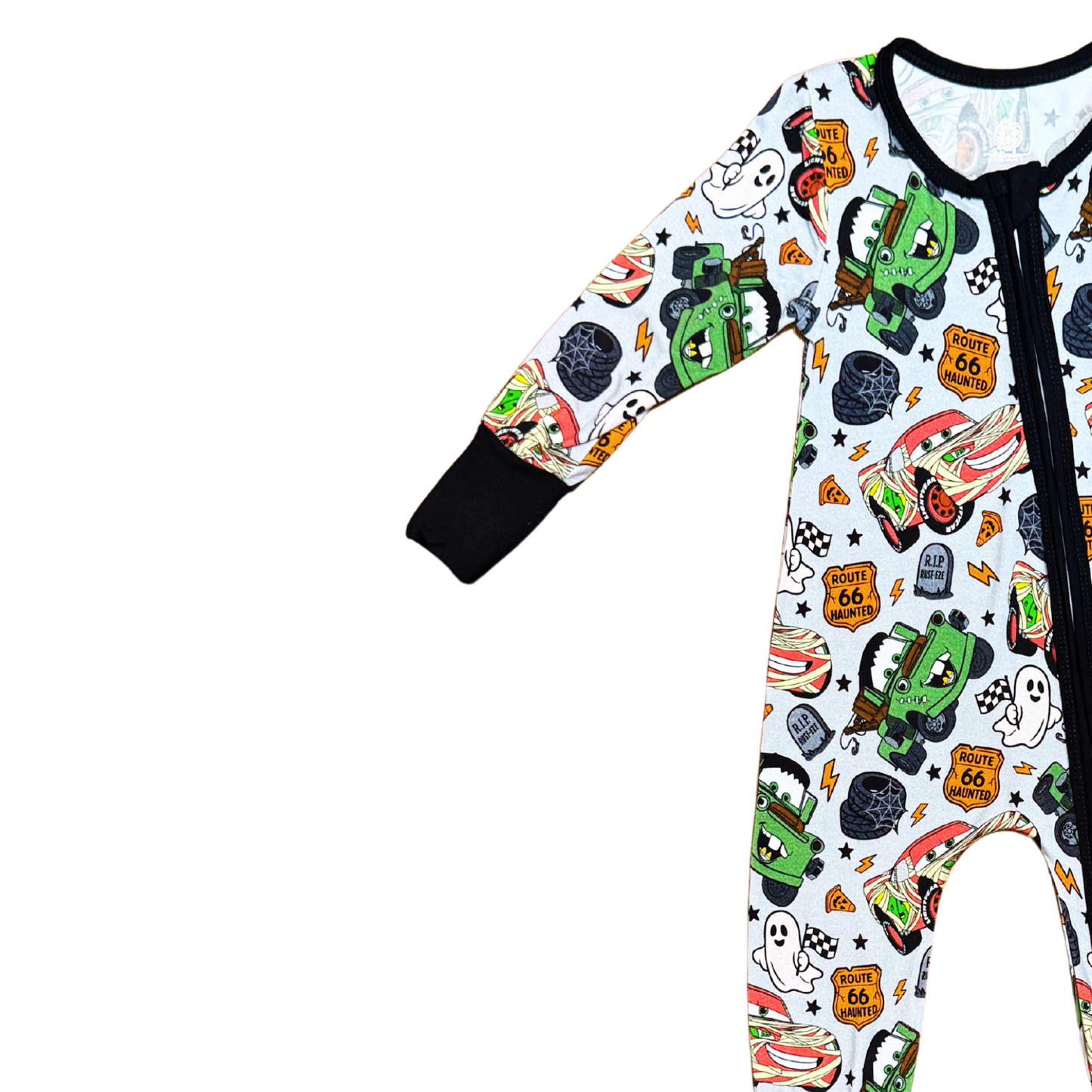 Route 66 Haunted Bamboo Romper