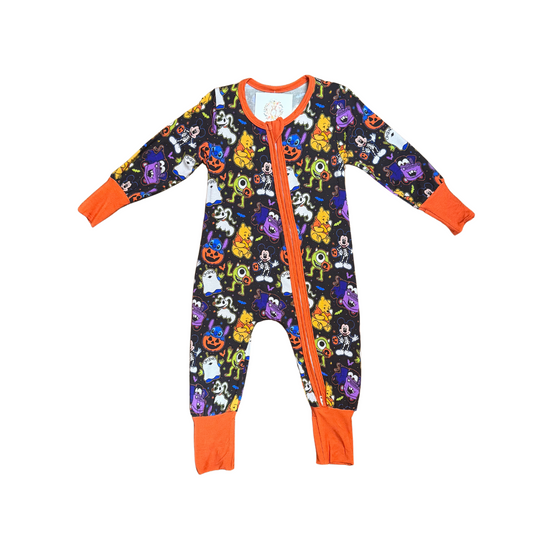 Disney/Pixar Halloween Mashup Bamboo Romper