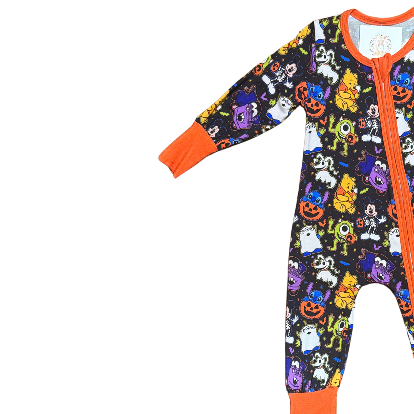 Disney/Pixar Halloween Mashup Bamboo Romper