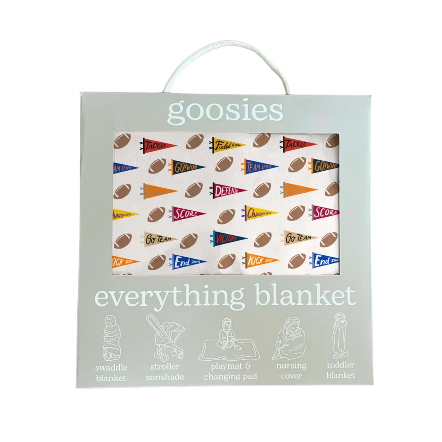 Varsity Football Flags - Everything Blanket