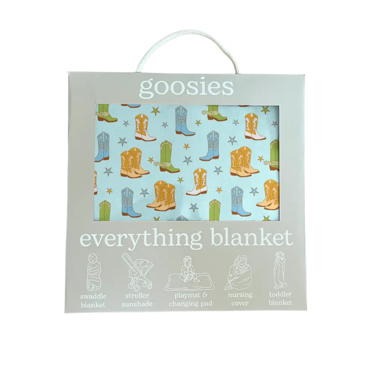 Cowboy Boots & Stars Everything Blanket