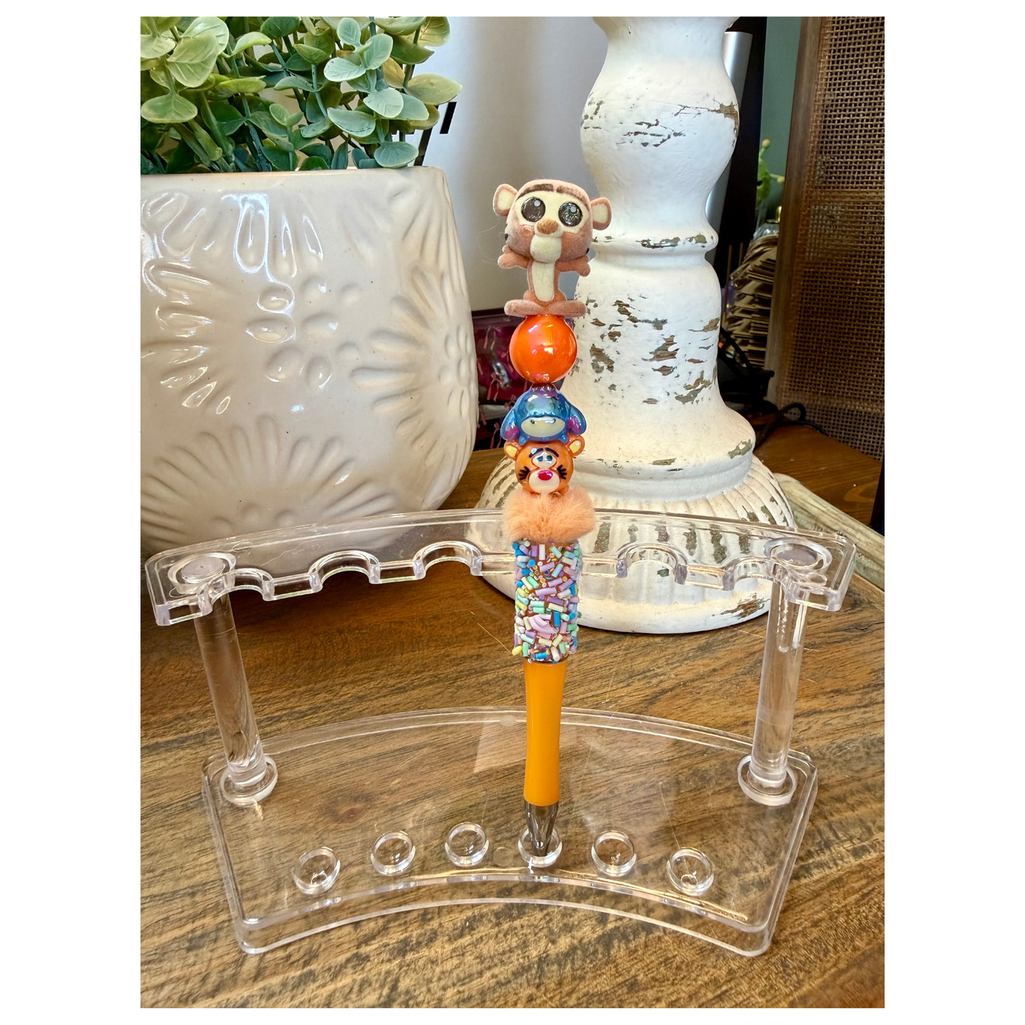 Disney Doorable Beaded Pen - Tigger