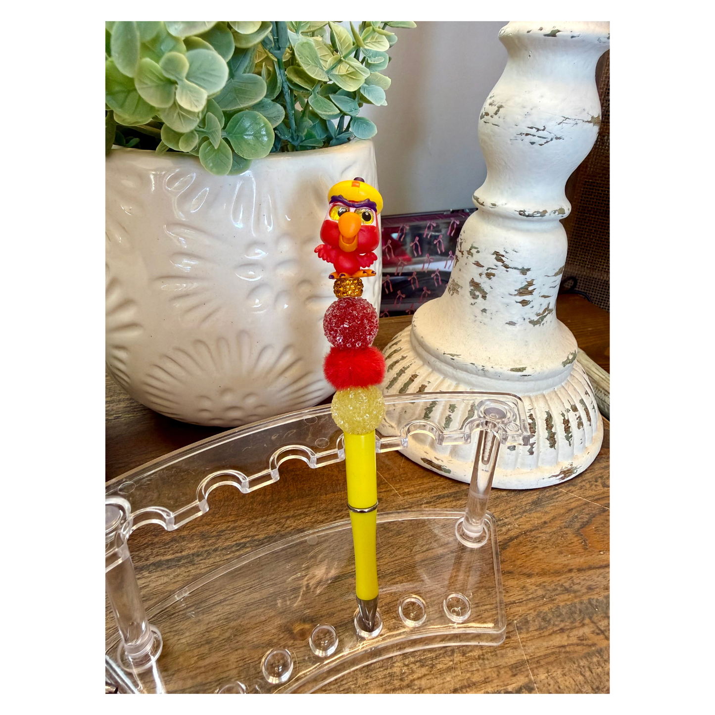 Disney Doorable Beaded Pen - Iago