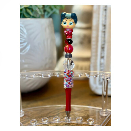 Disney Doorable Beaded Pen - Lady Tremaine