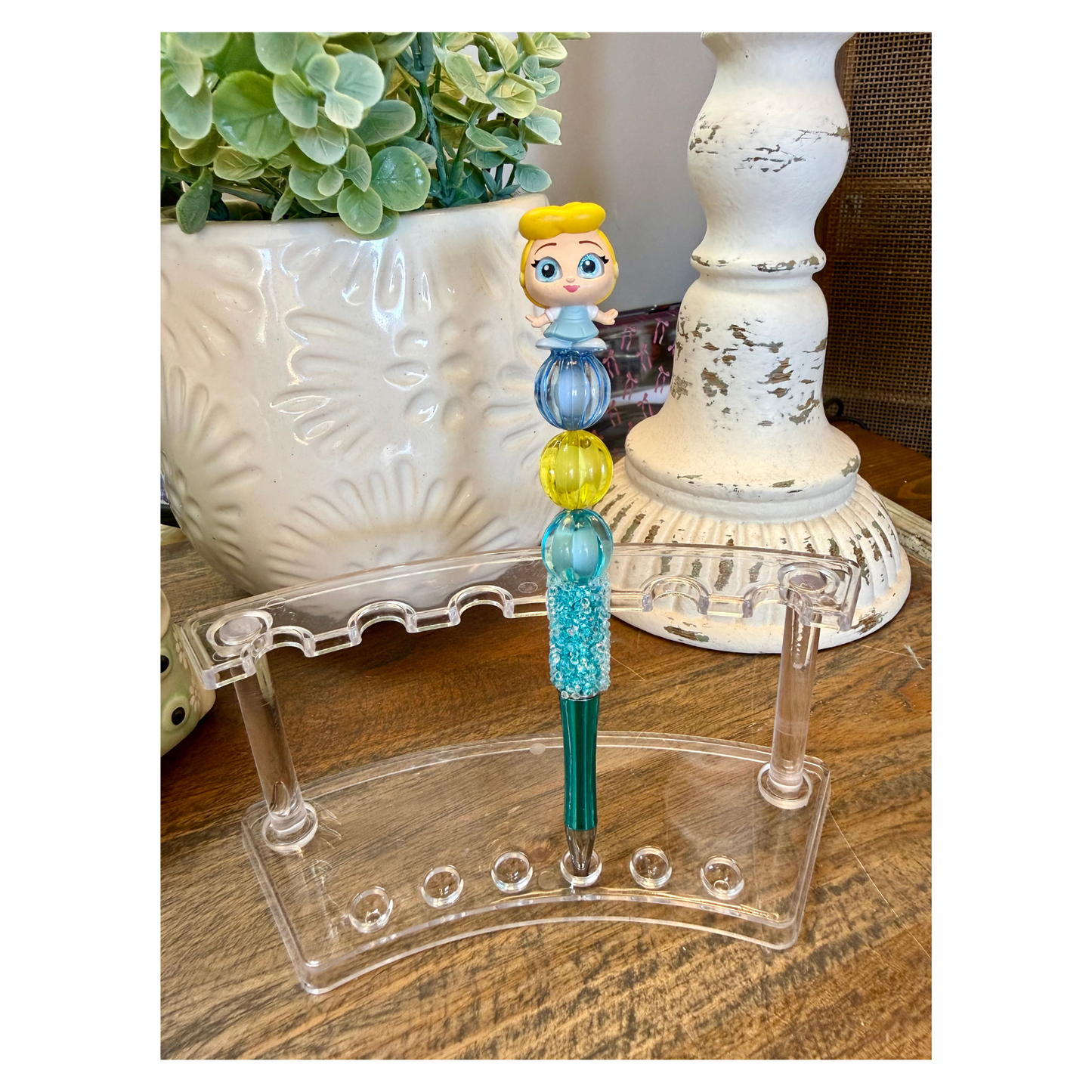 Disney Doorable Beaded Pen - Cinderella