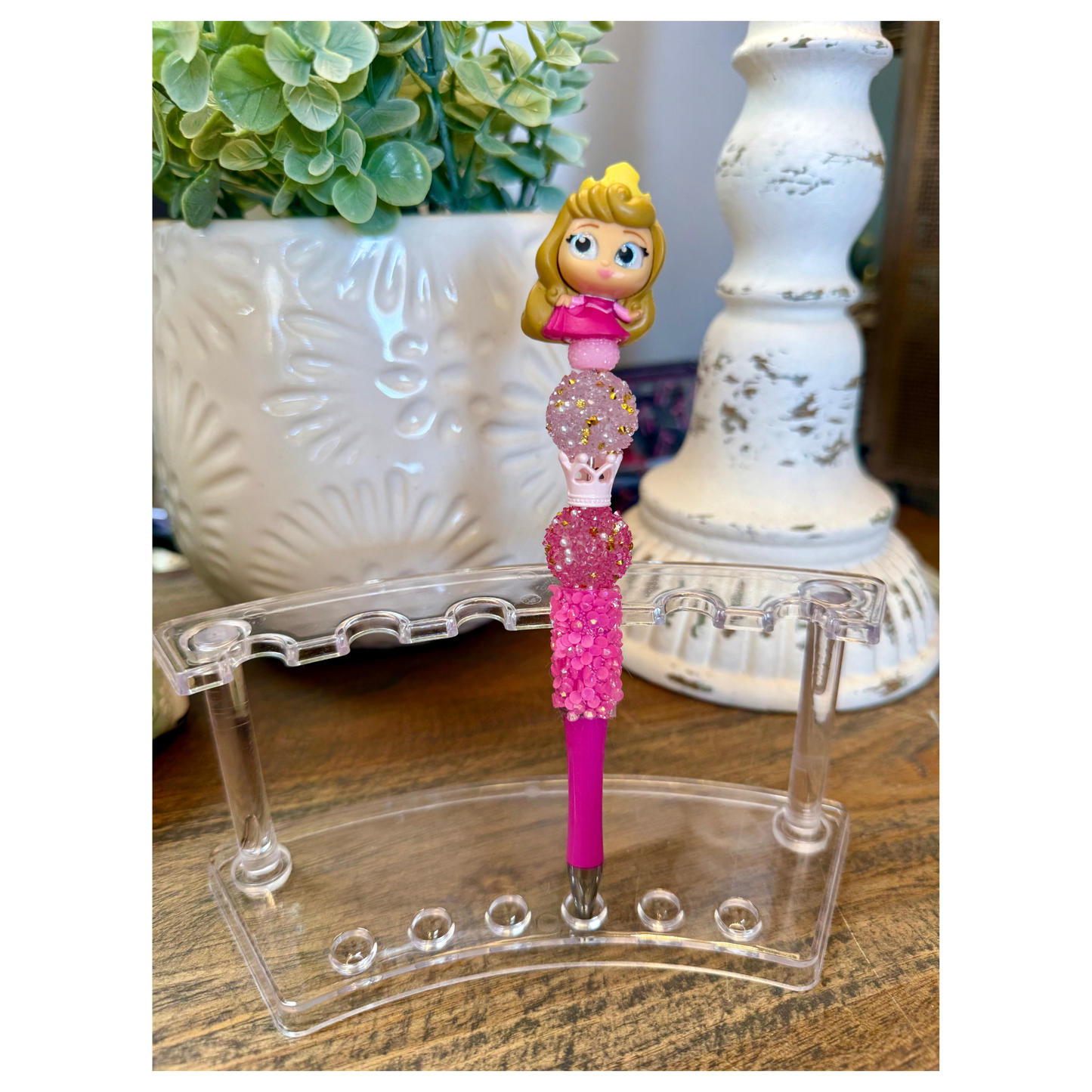 Disney Doorable Beaded Pen - Aurora