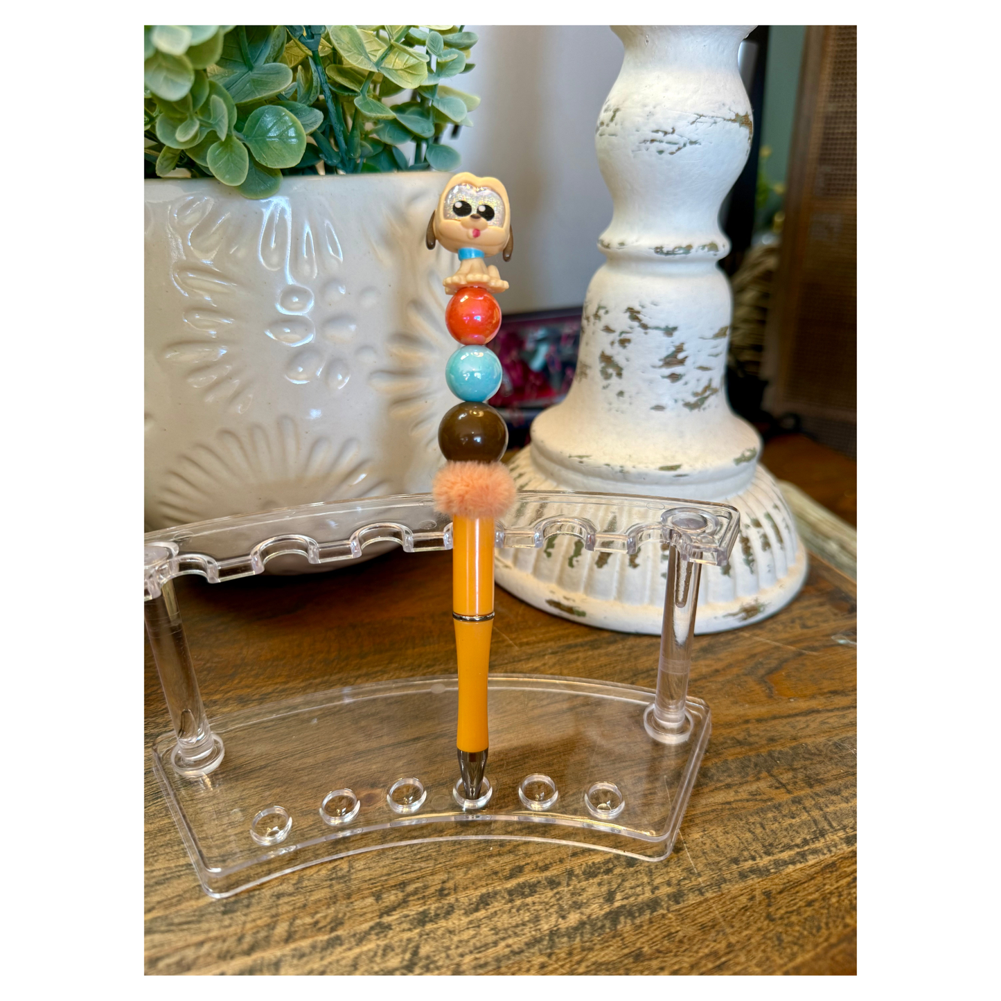Disney Doorable Beaded Pen - Pluto