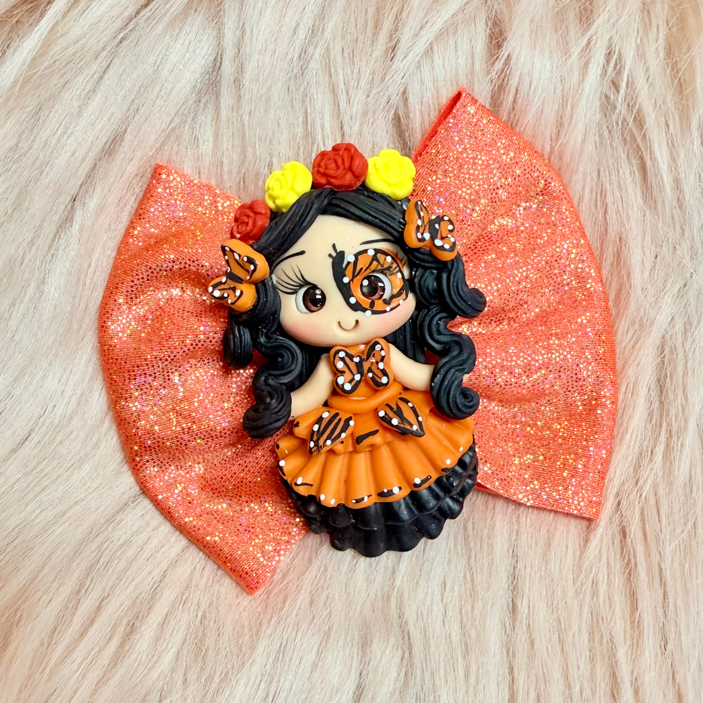 Savannah Bow - Monarch Butterfly