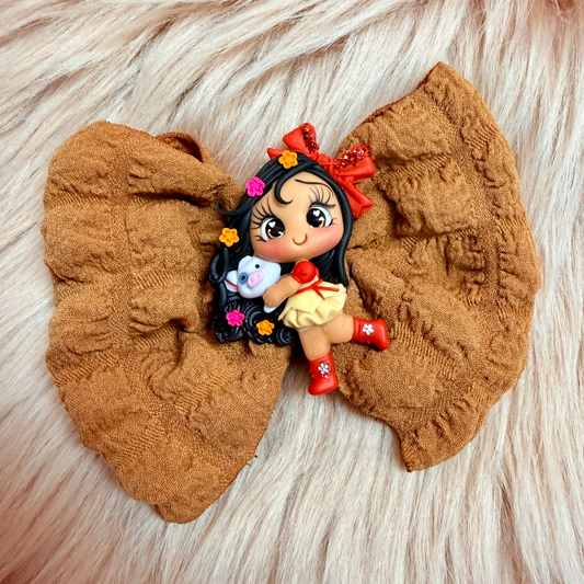 Fluffy Savannah Bow - Moana