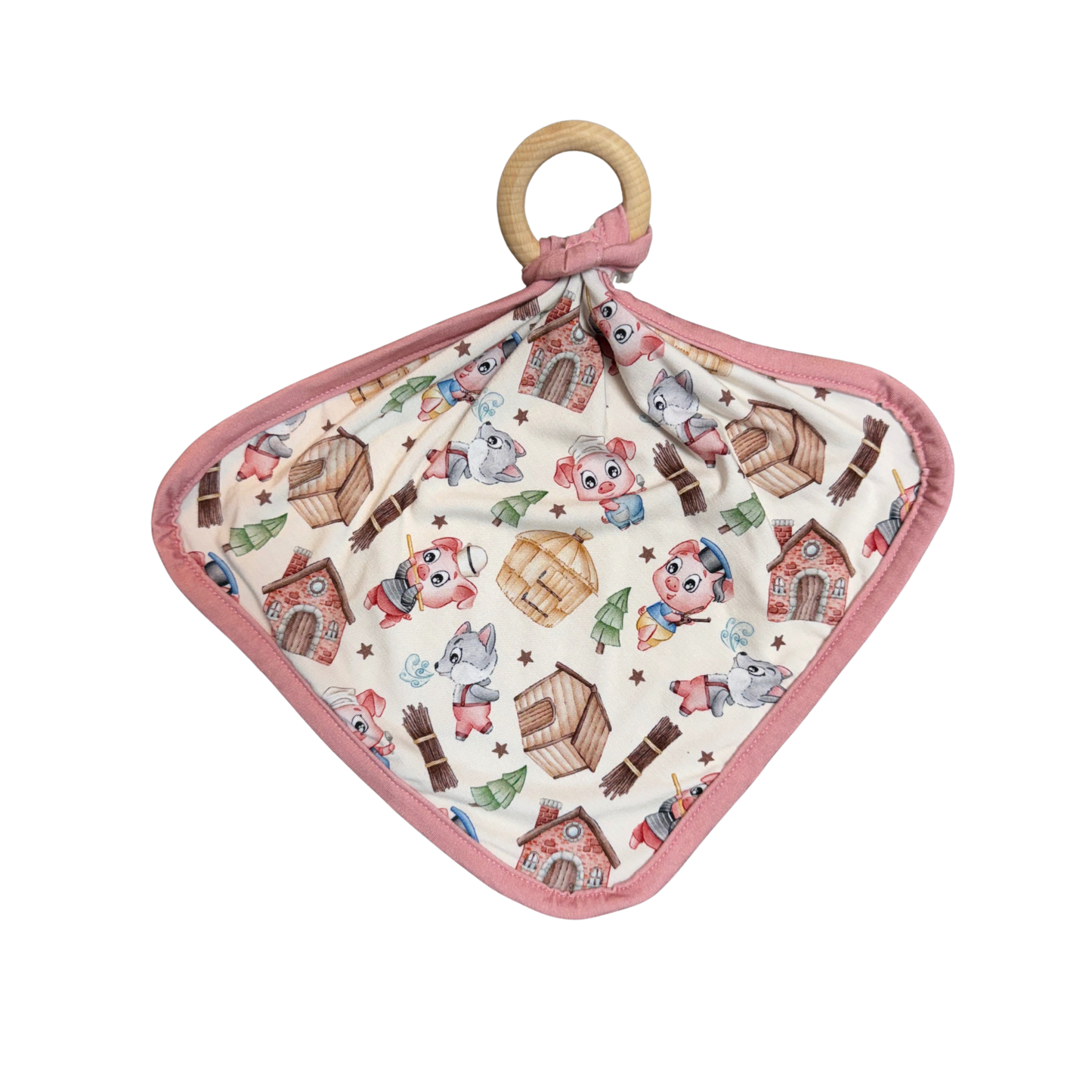 3 Little Pigs Bamboo Lovie