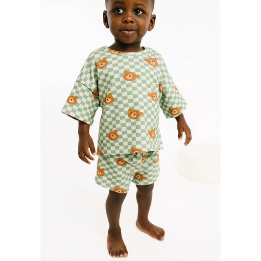 Teddy Bear Slouchy Set