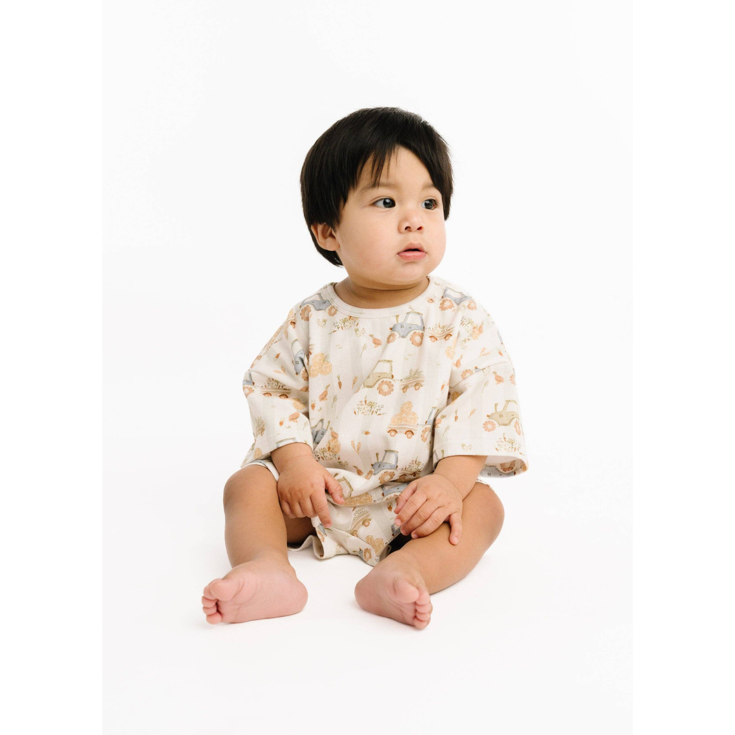 Tractor Trails Slouchy Set
