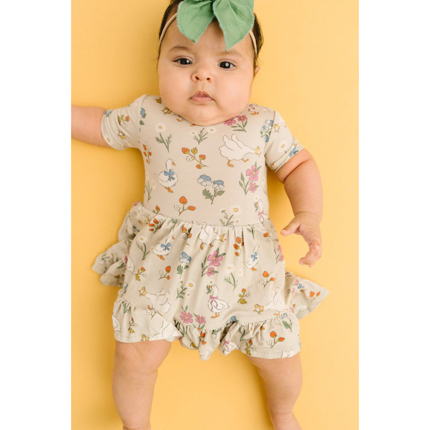 Garden Goose Short Sleeve Bamboo Dress
