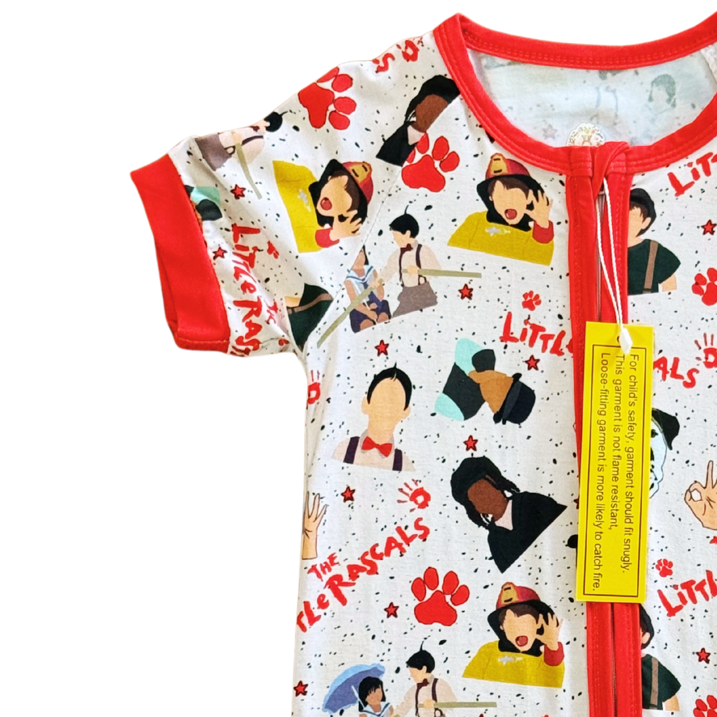 Little Rascals Bamboo Short Romper