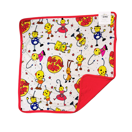 Rolie Polie Olie Mini Bamboo Blanket
