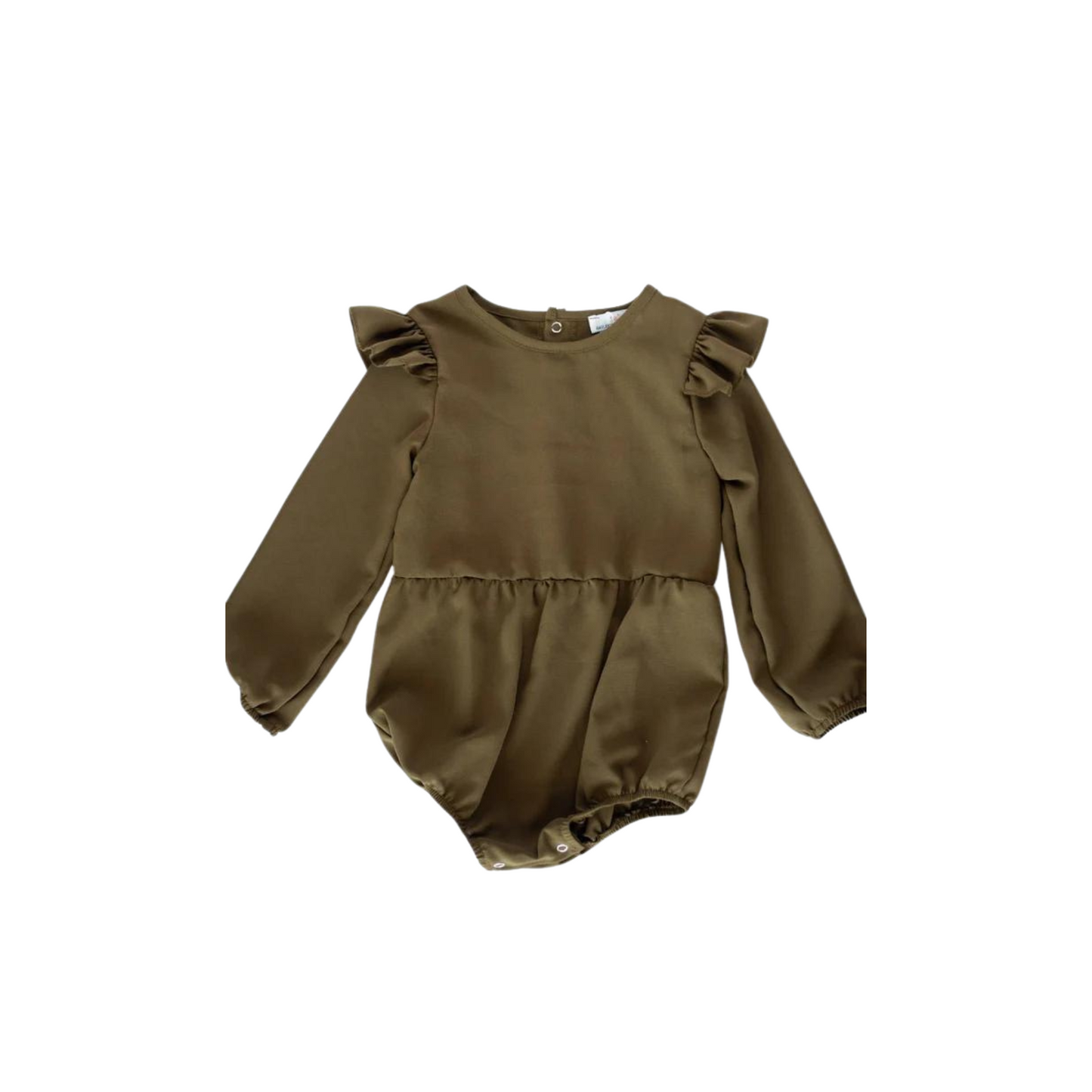 Rhodes Bubble Shorty Romper - Fairytale Green