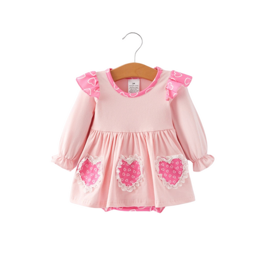Pretty In Pink Romper