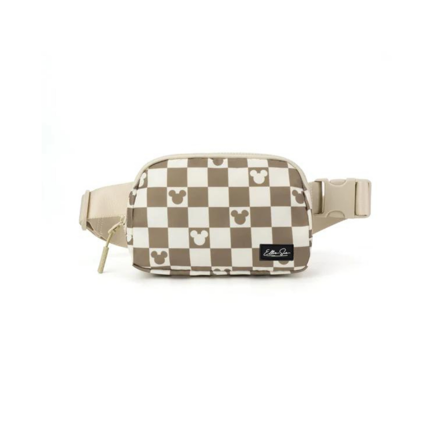 Checkered Mouse Belt Bag