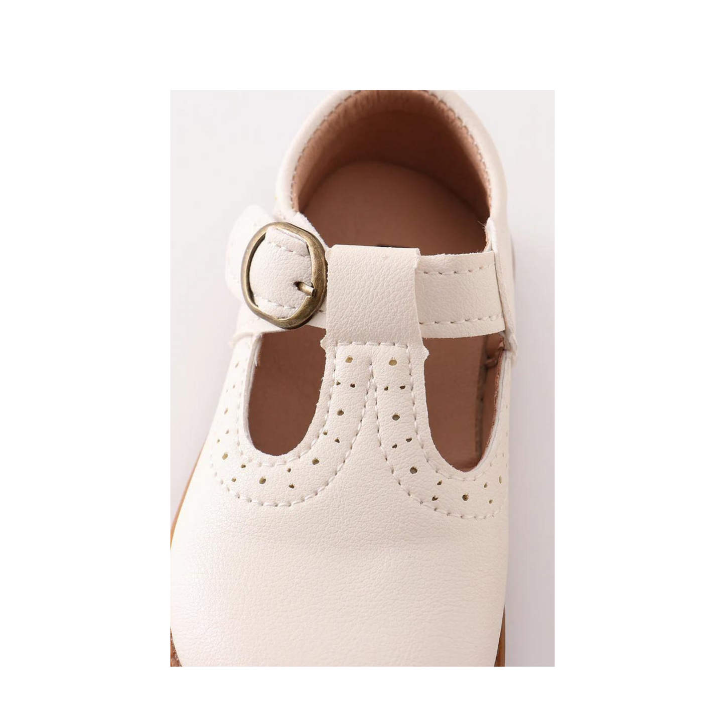 Vintage White Mary Janes