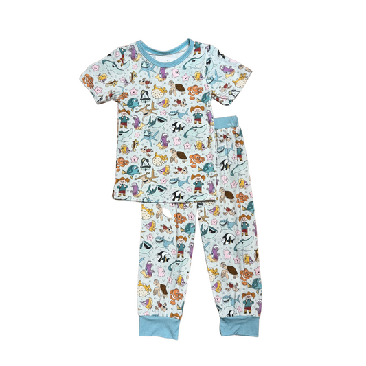 Fish Are Friends, Not Food Bamboo PJ's