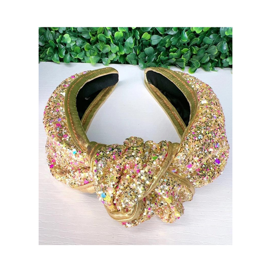 Gold Shimmery Headband