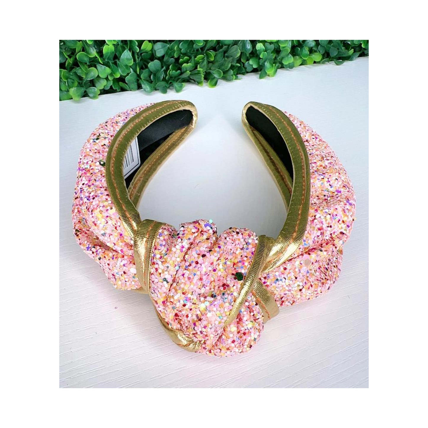 Pink Shimmery Headband