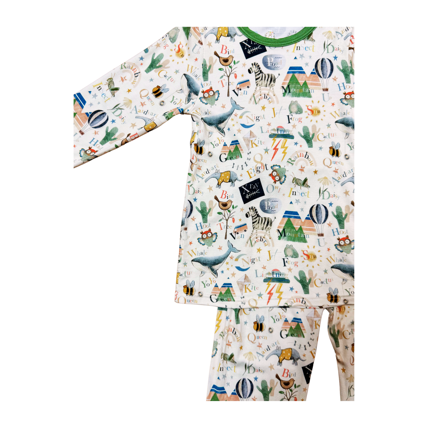 A Is For Aardvark Bambooo PJ's