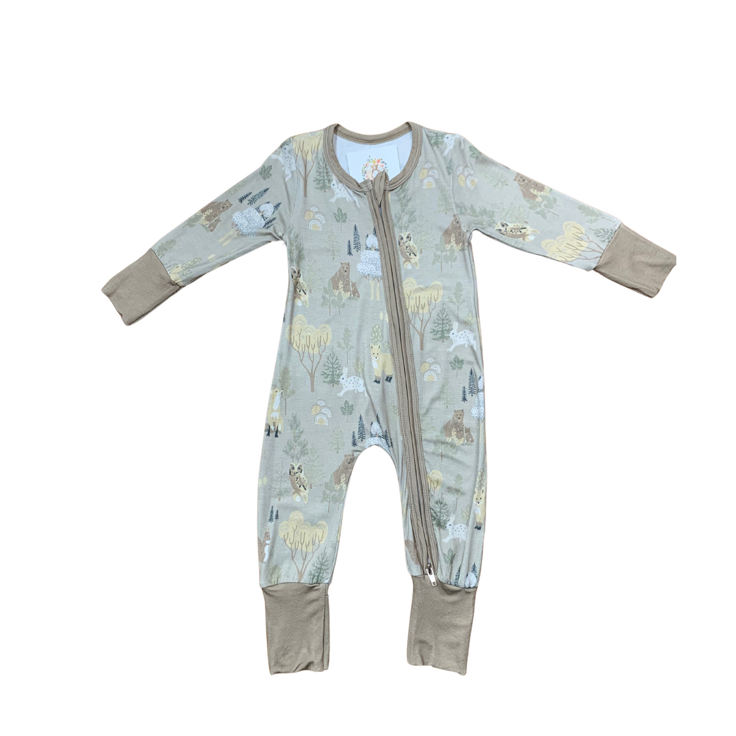 Into The Forest Bamboo Romper