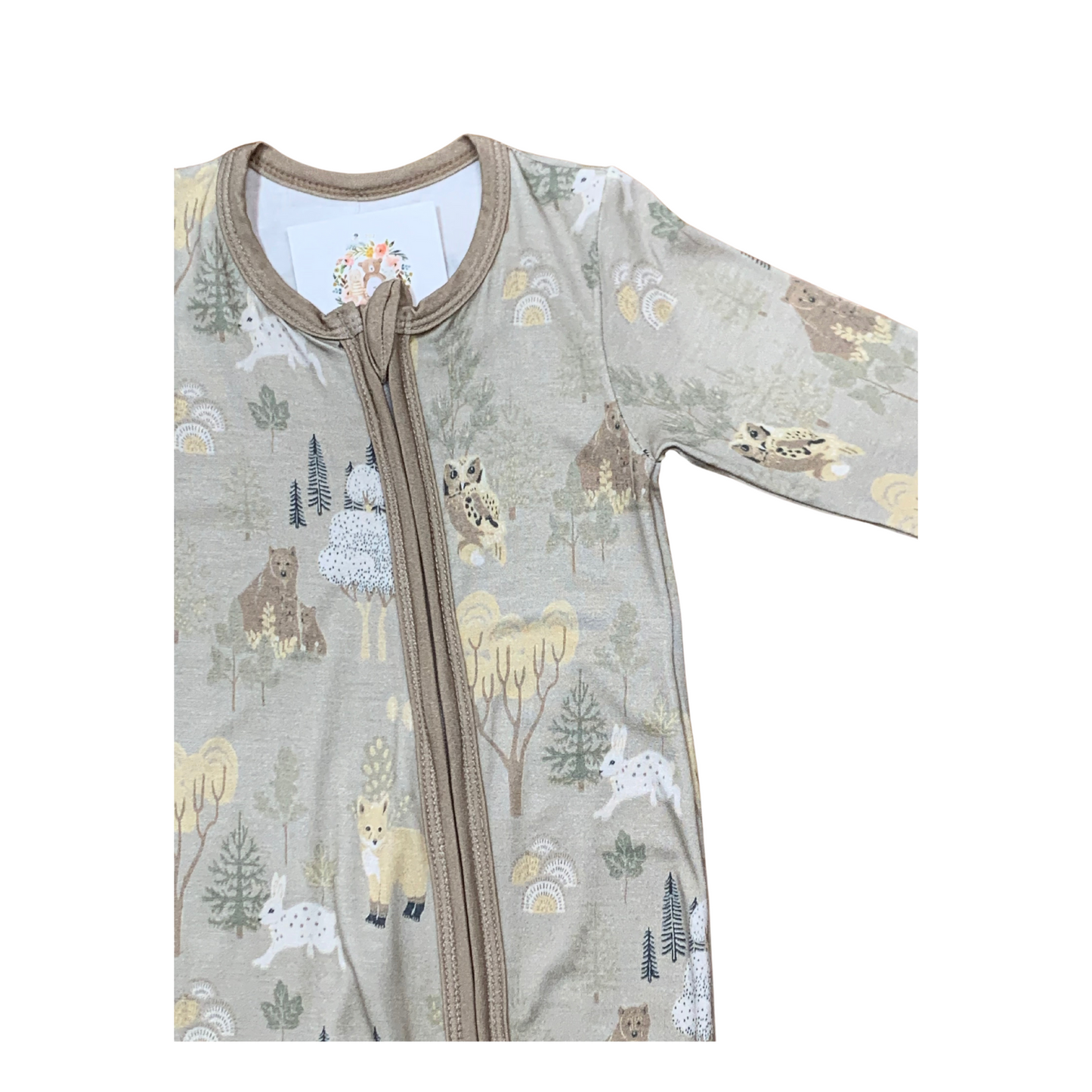 Into The Forest Bamboo Romper