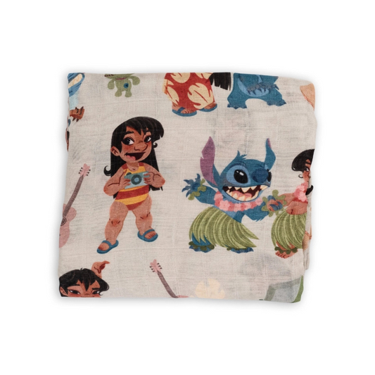 Lilo & Stitch Muslin Blanket