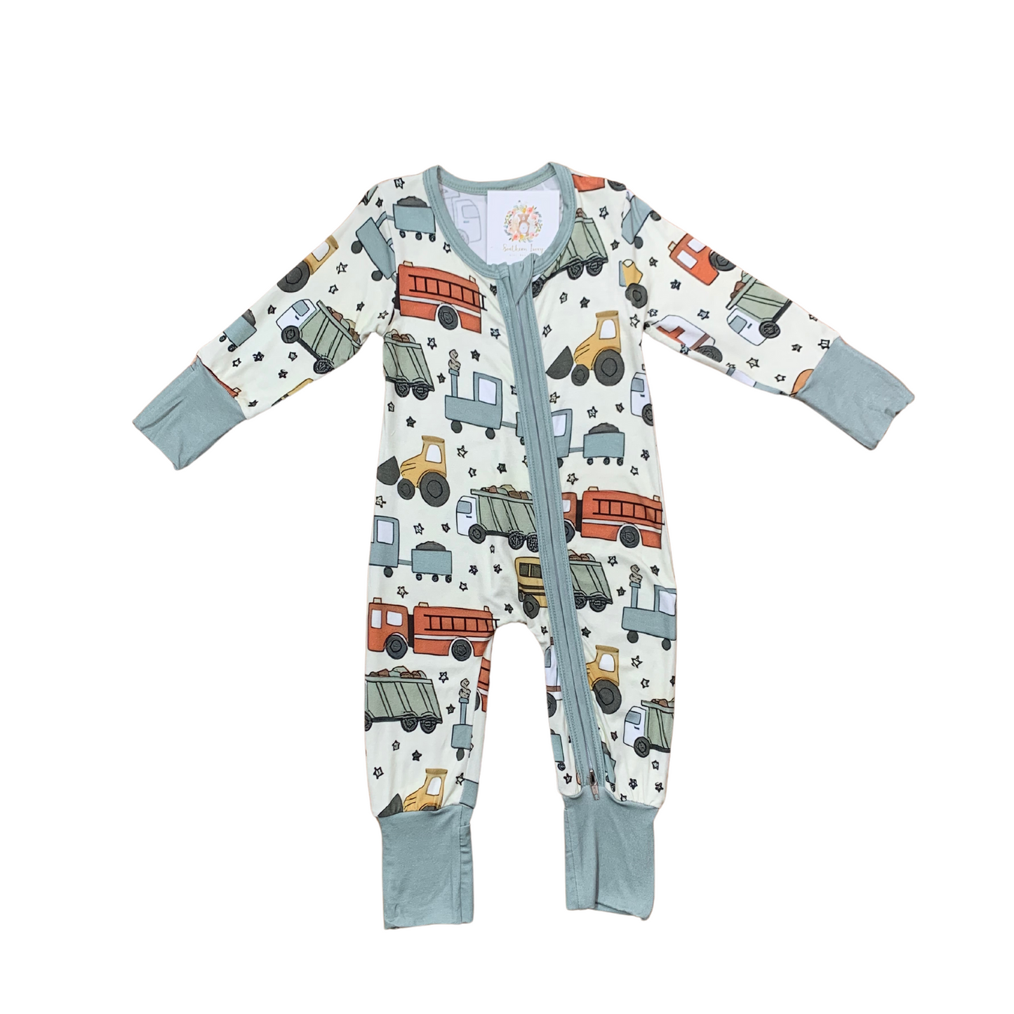 Things That Move Bamboo Romper