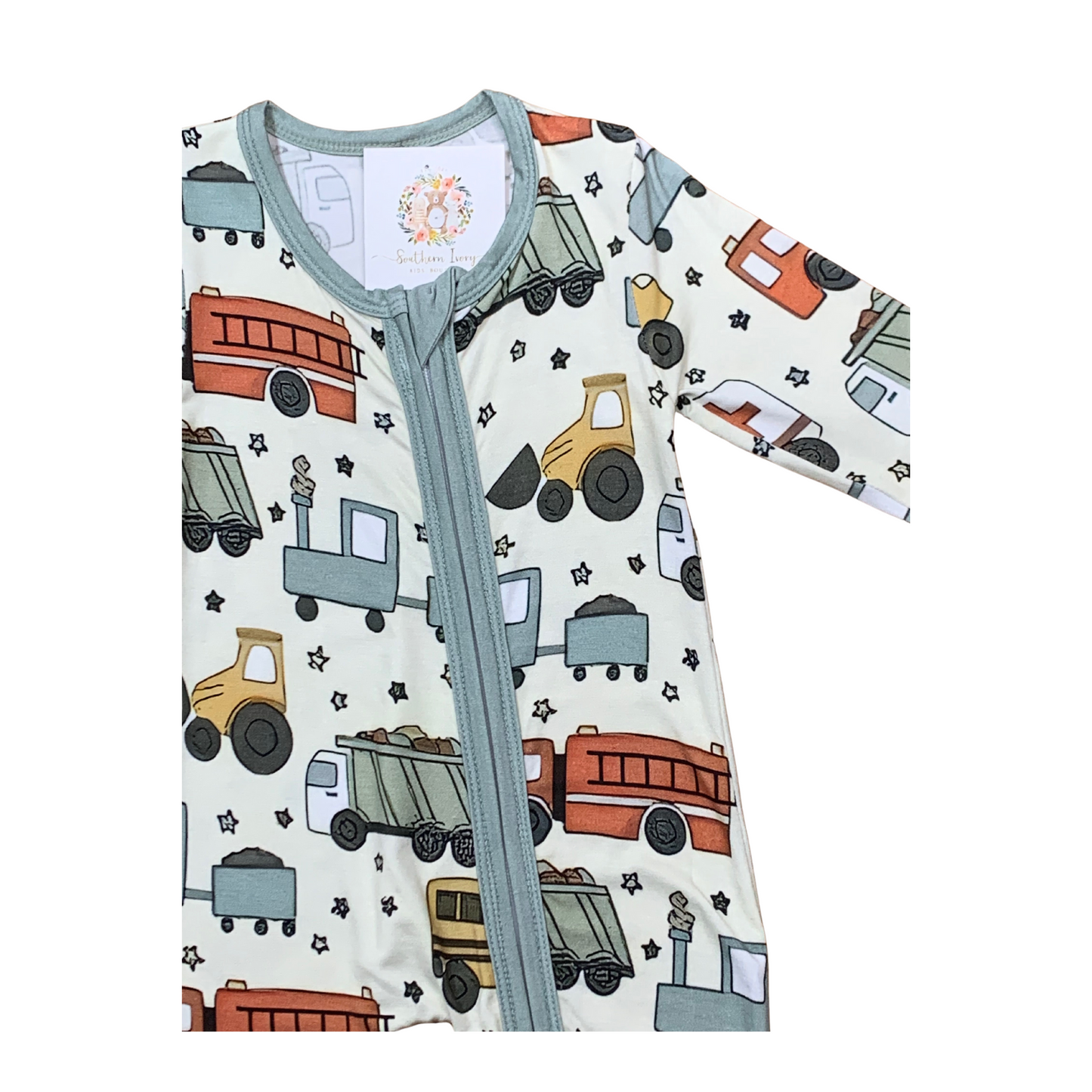 Things That Move Bamboo Romper