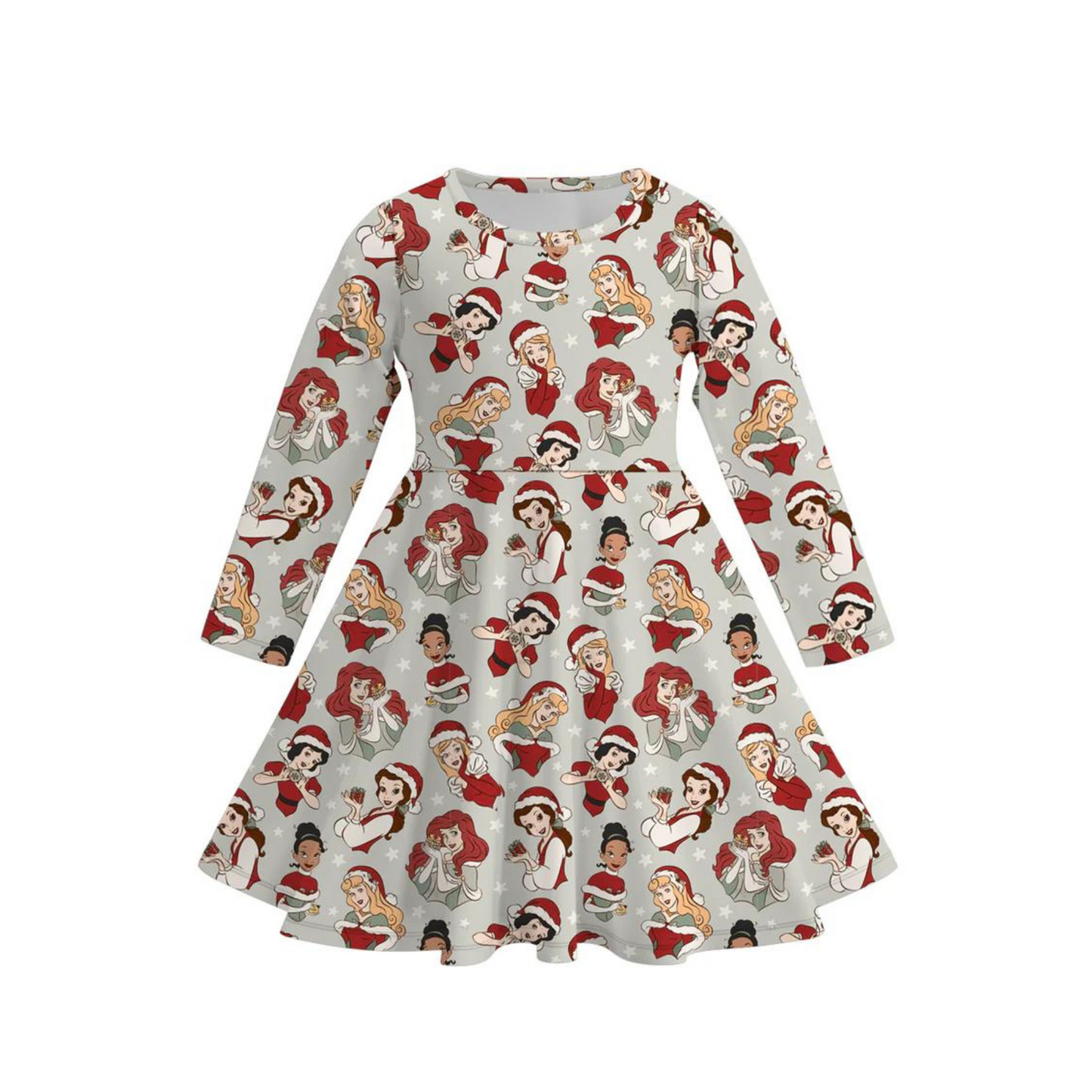 A Very Princess Christmas Twirl Dress