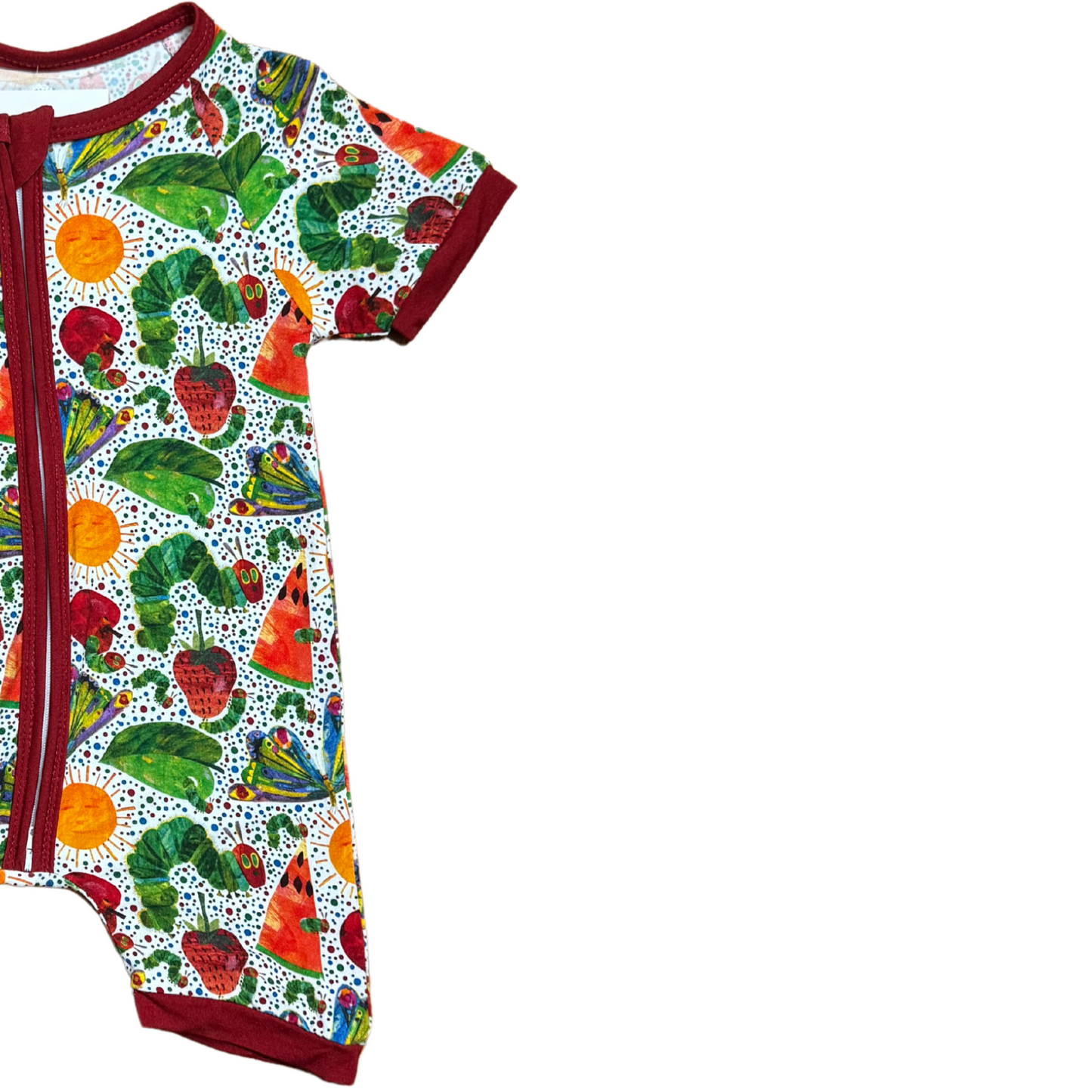 The Very Hungry Caterpillar Bamboo Short Romper